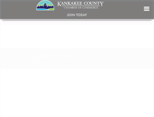 Tablet Screenshot of kankakeecountychamber.com
